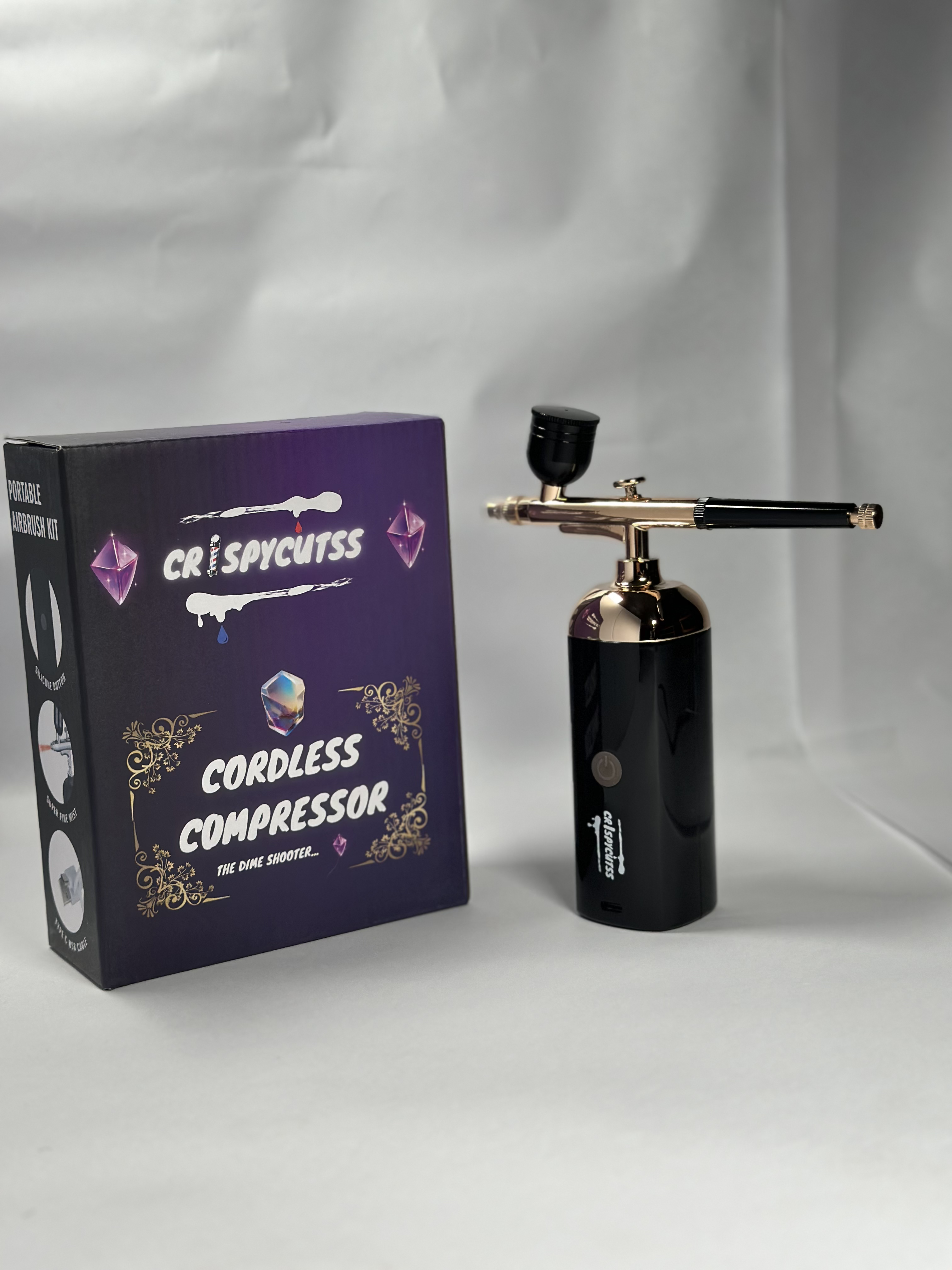 CrispyCuts Cordless Compressor (The dime shooter)
